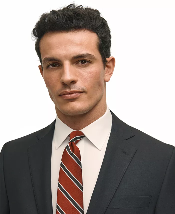 Men's Classic-Fit Stretch Wool Blend Suit Separates Jacket - thumbnail 3