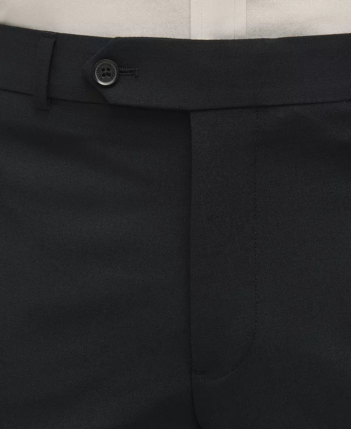 Men's Classic-Fit Stretch Wool Blend Suit Separates Pant - thumbnail 6