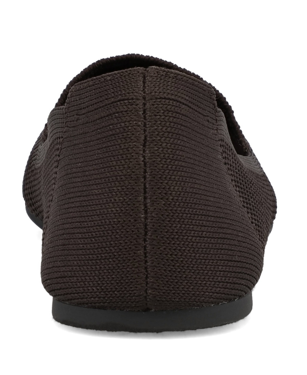 Mia Women's Corrine Ballet Knit Flats In Brown