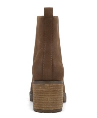 Women's Fabiola Front Zip Stacked Heel Ankle Booties