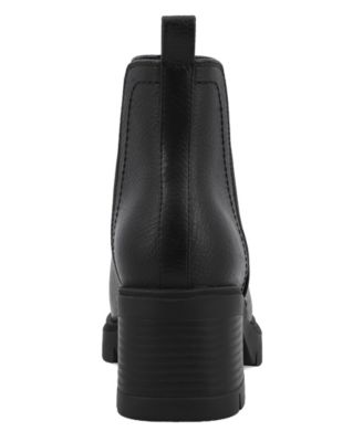 Women's Panola Stacked Heel Lug Sole Chelsea Booties