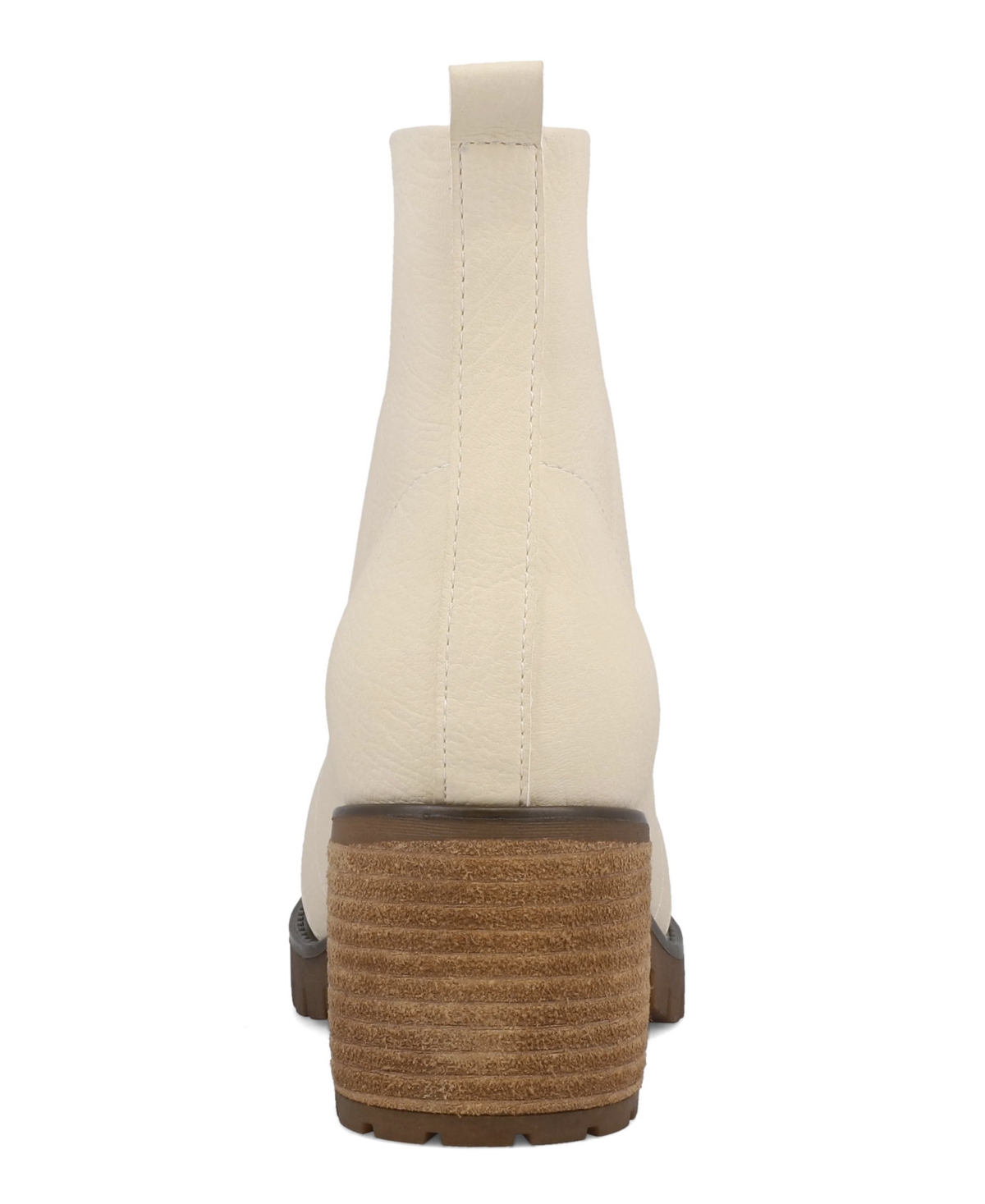 Mia Fabiola Front Zip Boot In White