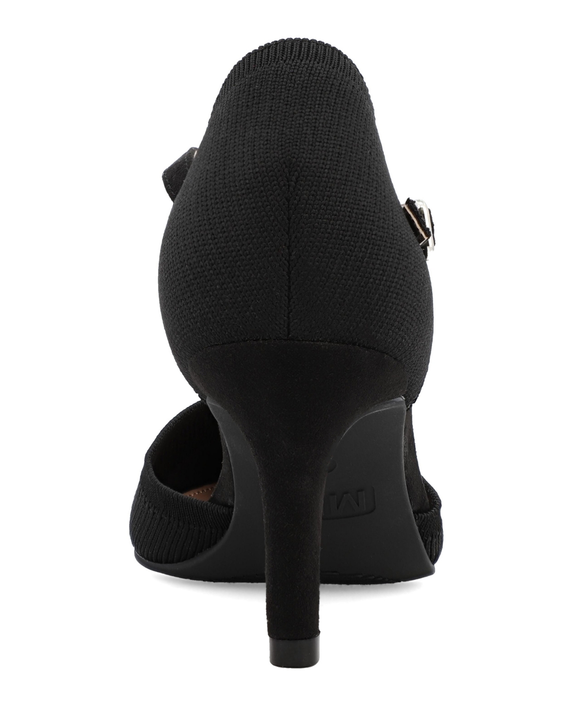 Mia Bivi Ankle Strap Pump In Black