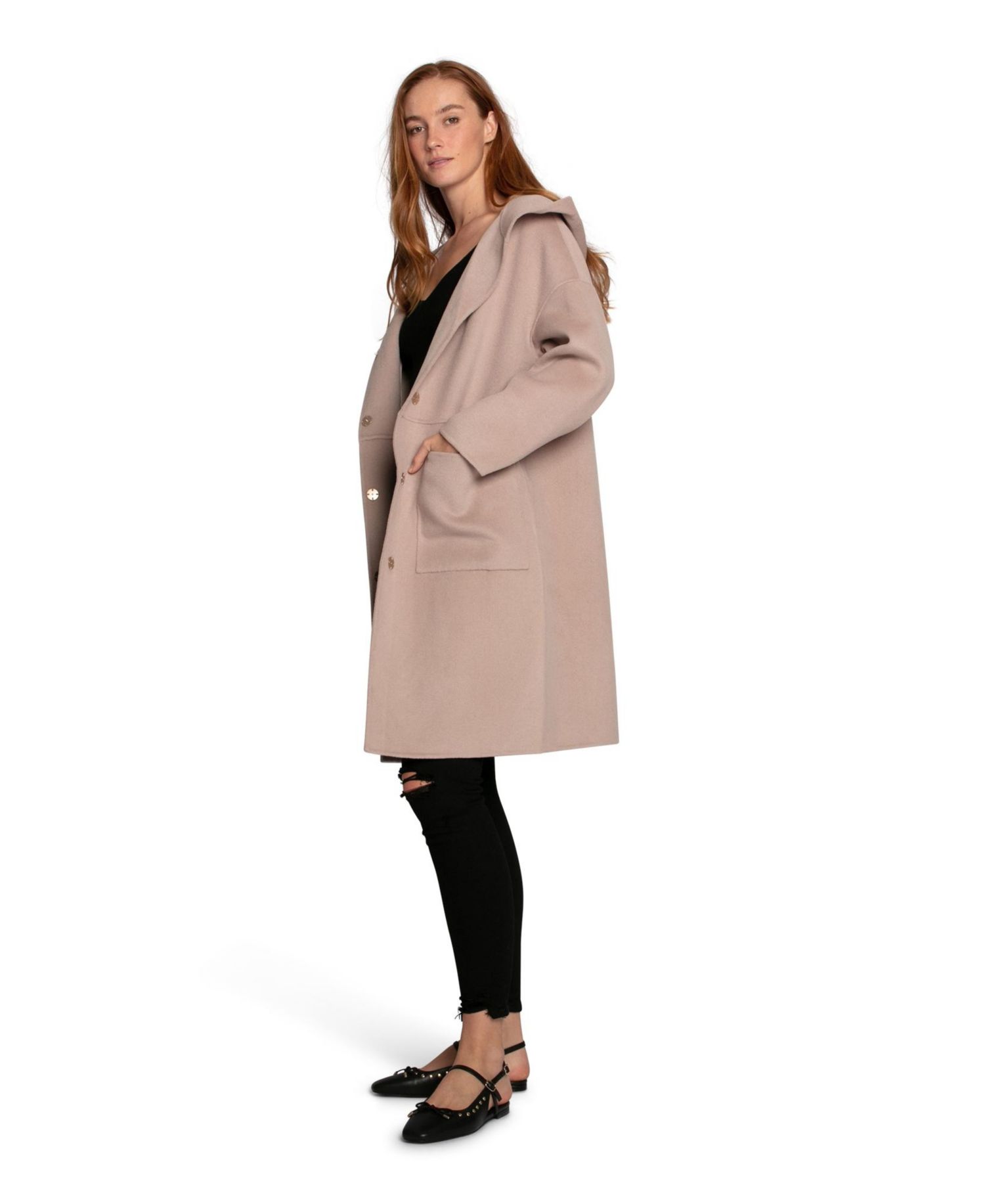 Women's Sunday Morning Hooded Coat