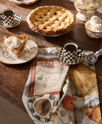 Courtly Check Espresso Cup & Saucer, Service for 2