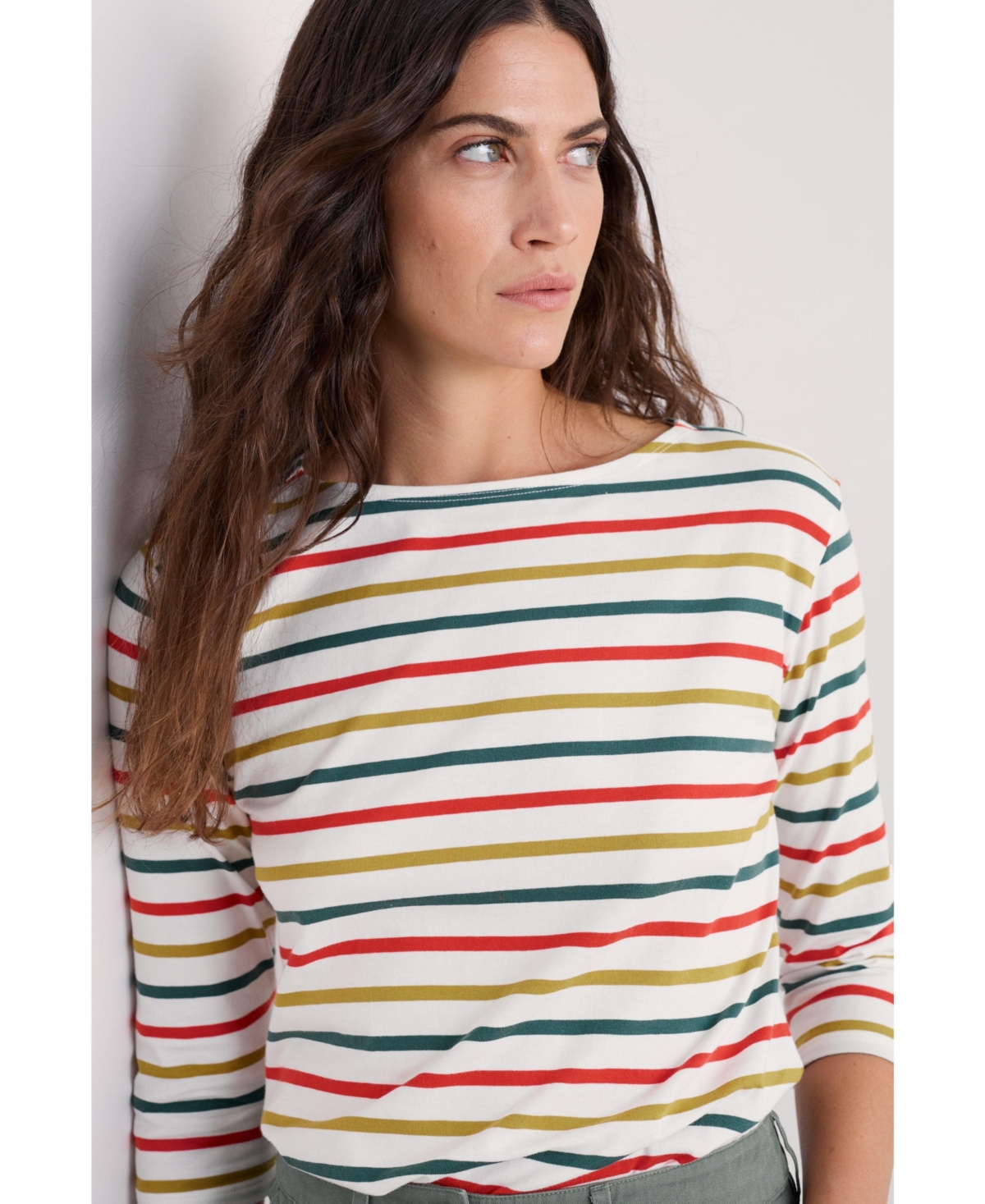 Seasalt Cornwall Women's Sailor Quarter Sleeve Top