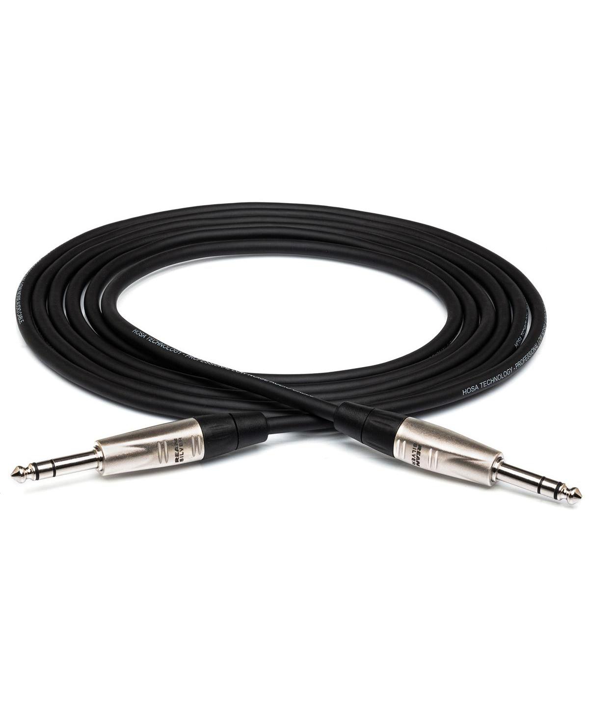 Hosa Technology 5' Pro Balanced 1/4" Trs Male to 1/4" Trs Male Interconnect Audio Cable