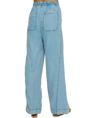 Women's Mid Rise Wide Leg Pant