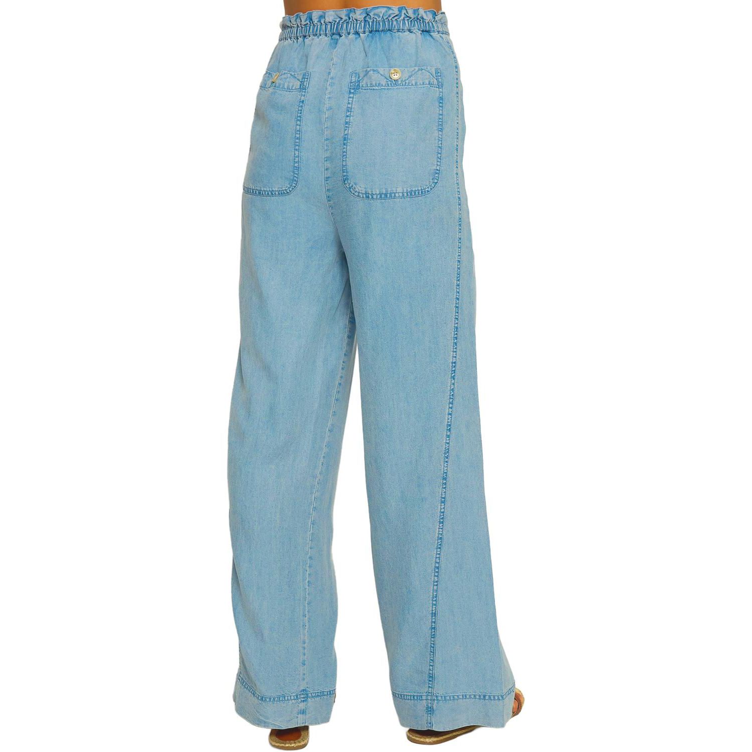 Women's Mid Rise Wide Leg Pant