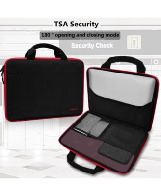 Laptop Sleeve 13-14" Case Briefcase Compatible with MacBook Pro M4/M3/M2/M1 All Model of 13.3"Mac Air/Pro, XPS 13 14, Most Popular 13"-14" Notebooks