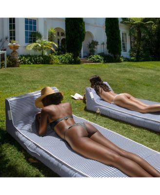 Luxe Lie-On Lounger: Le Weekend Navy