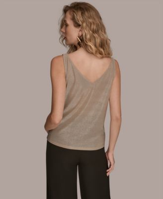 Women's Twisted Shoulder Tank Top