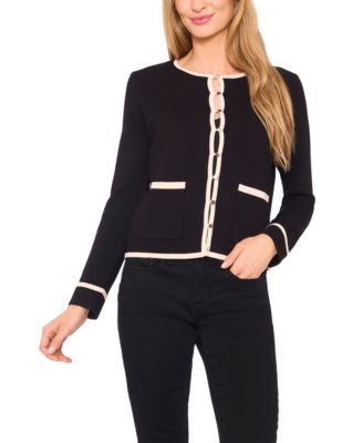 Women's Patch Pocket Tipping Cardigan Sweater