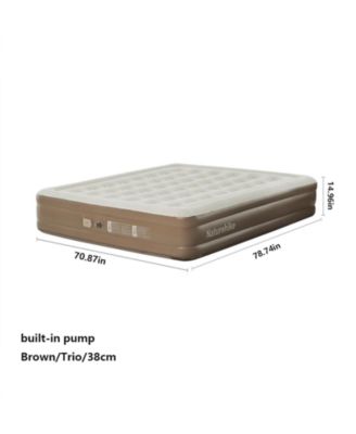 1/2/3 Person Self-Inflating Camping Air Mattresses,3 sizes Thick-Portable Lightweight Unmute-Sleeping Mat with Built-in Inflation Pump