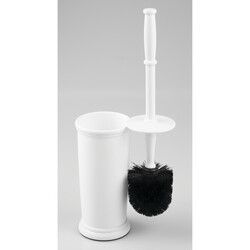 Plastic Toilet Brush and Holder for Bathroom