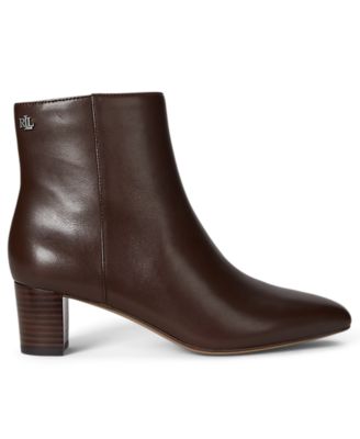Women's Demi Burnished Leather Booties