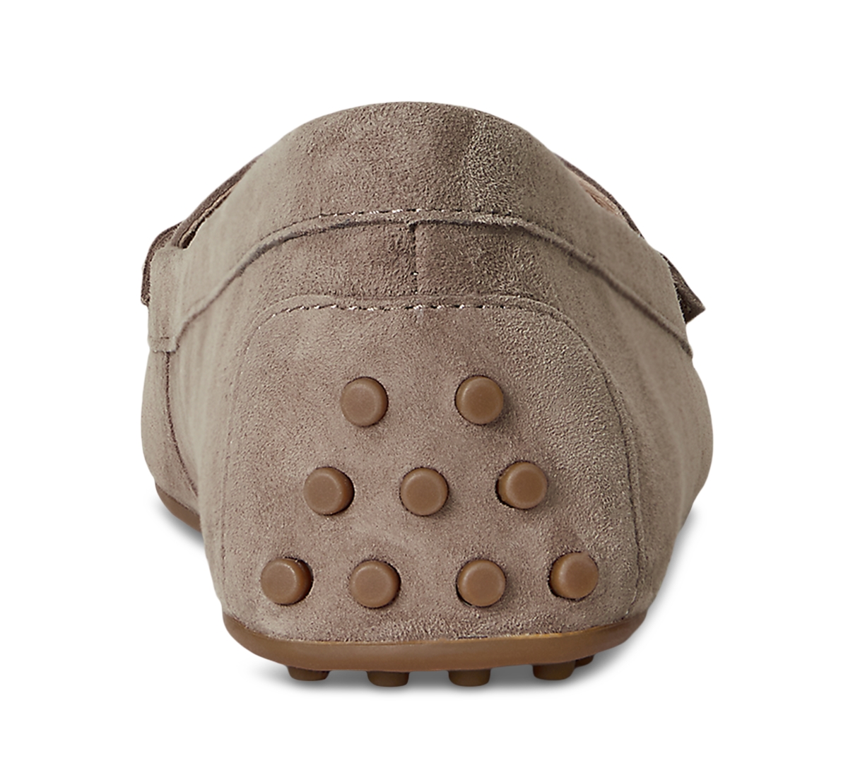 Ralph Lauren Women's Barnsbury Slip-on Driver Loafer Flats In Brown