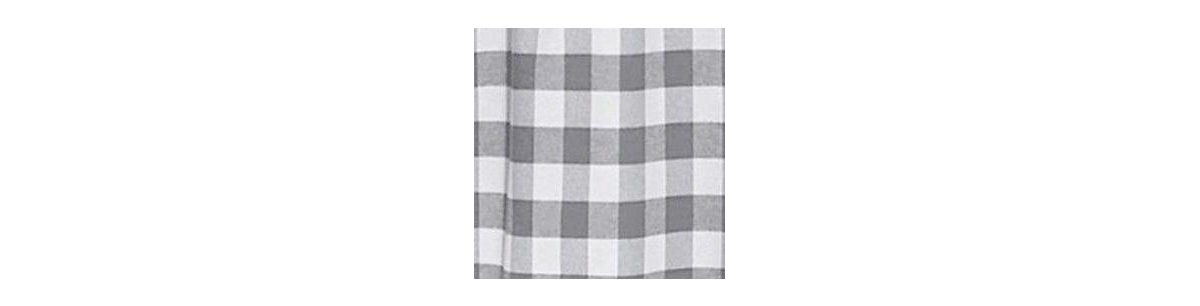 GoodGram Buffalo Check Gingham Custom Window Curtain Treatments