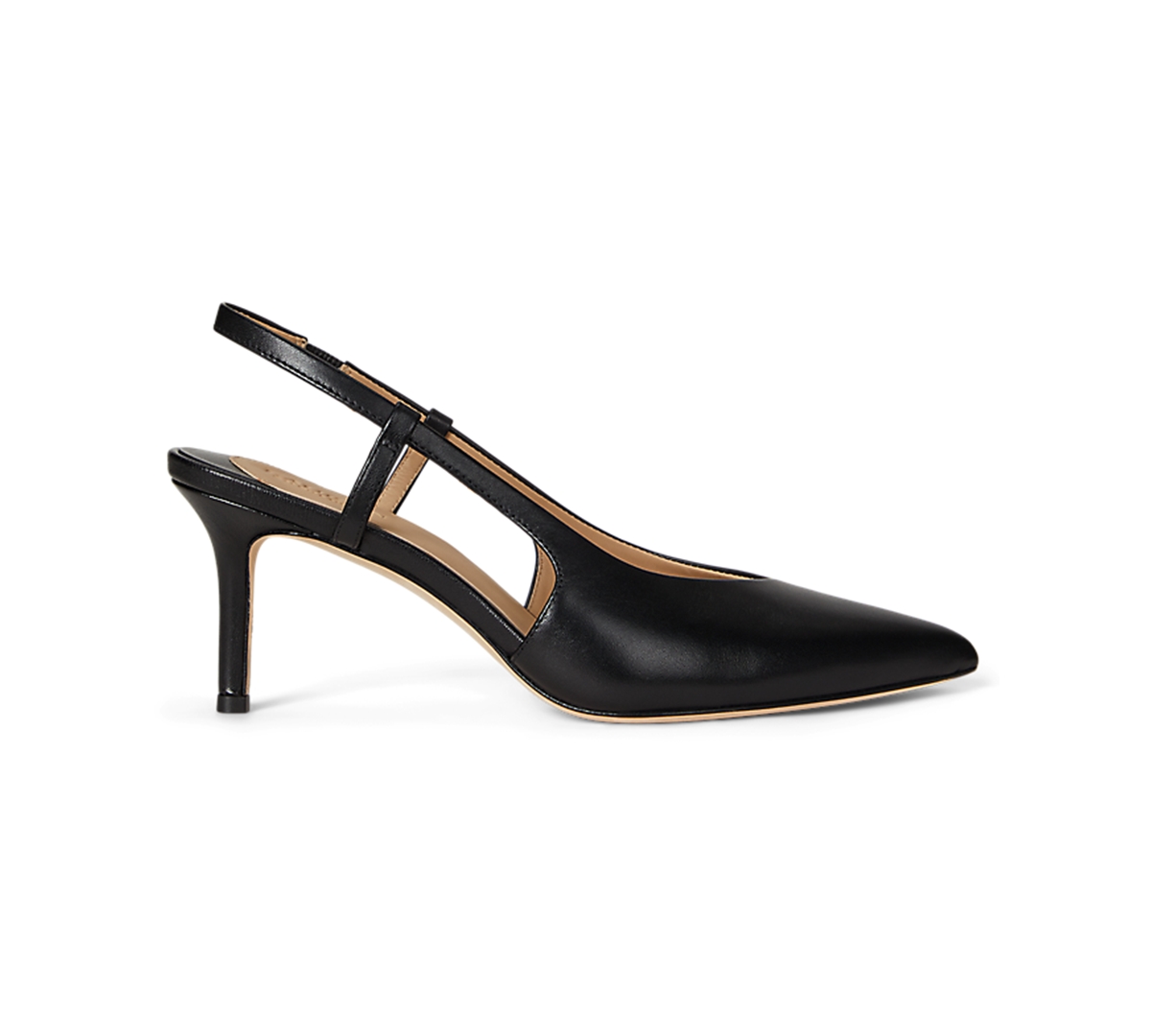 Ralph Lauren Women's Lolah Pointed-toe Slingback Pumps In Black
