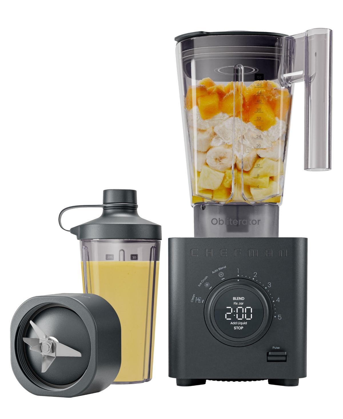Chefman Obliterator High-speed Blender In Black