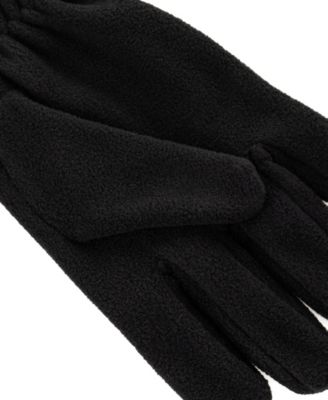 Men's 2-Piece Fleece Flat Top Hat and Glove Set