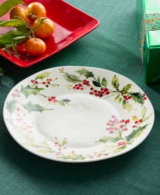 Holly Vines Round Platter