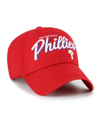 Women's Red Philadelphia Phillies Ariana Clean Up Adjustable Hat