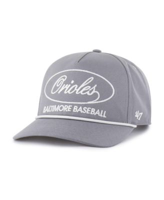 Men's Gray Baltimore Orioles Foundational Hitch Adjustable Hat