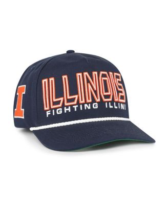'47 Brand - Big Boys and Girls Navy Illinois Fighting Illini Byline Hitch Adjustable Hat