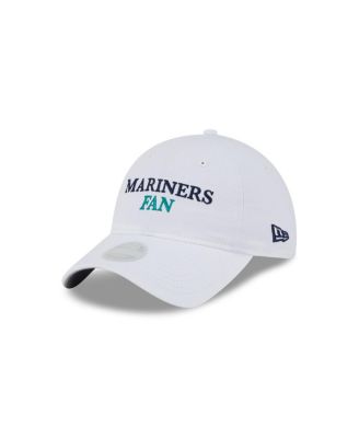 New Era - Women's White Seattle Mariners Team Fan 9TWENTY Adjustable Hat