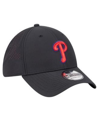 Men's Black Philadelphia Phillies Night 39THIRTY Flex Hat