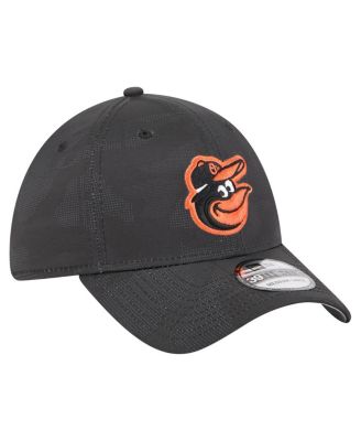 Men's Black Baltimore Orioles Tonal Camo 39THIRTY Flex Hat