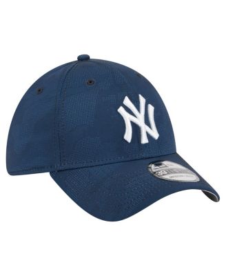 Men's Navy New York Yankees Tonal Camo 39THIRTY Flex Hat
