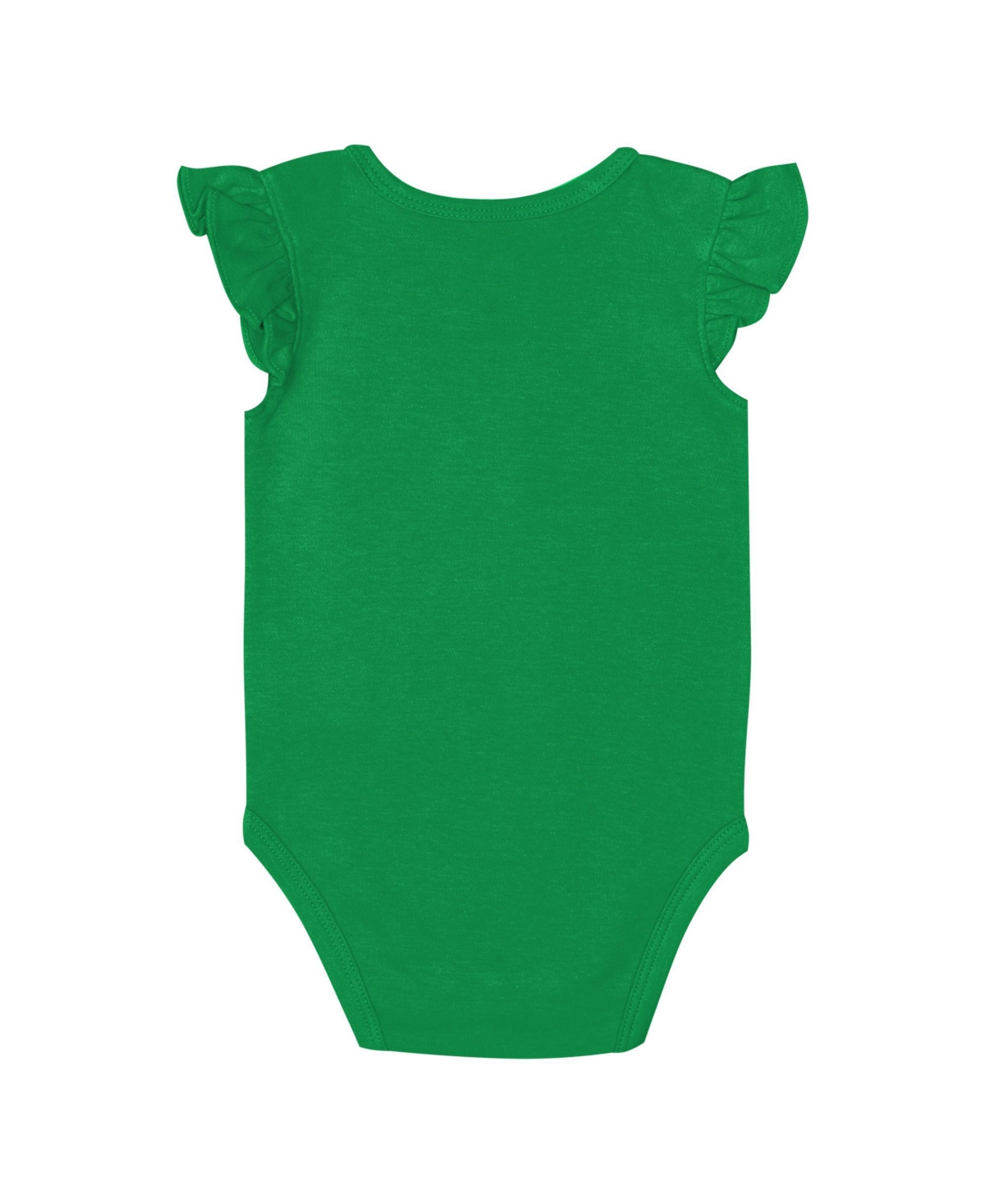 Outerstuff Baby Boys And Girls 2-piece Navy/green Notre Dame Fighting Irish Little Sunshine Bodysuit Set In Green