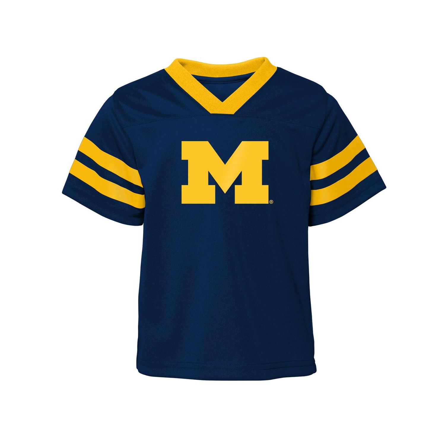 Big Boys and Girls 2-Piece Navy Michigan Wolverines Red Zone Two-Piece Top and Pants Set