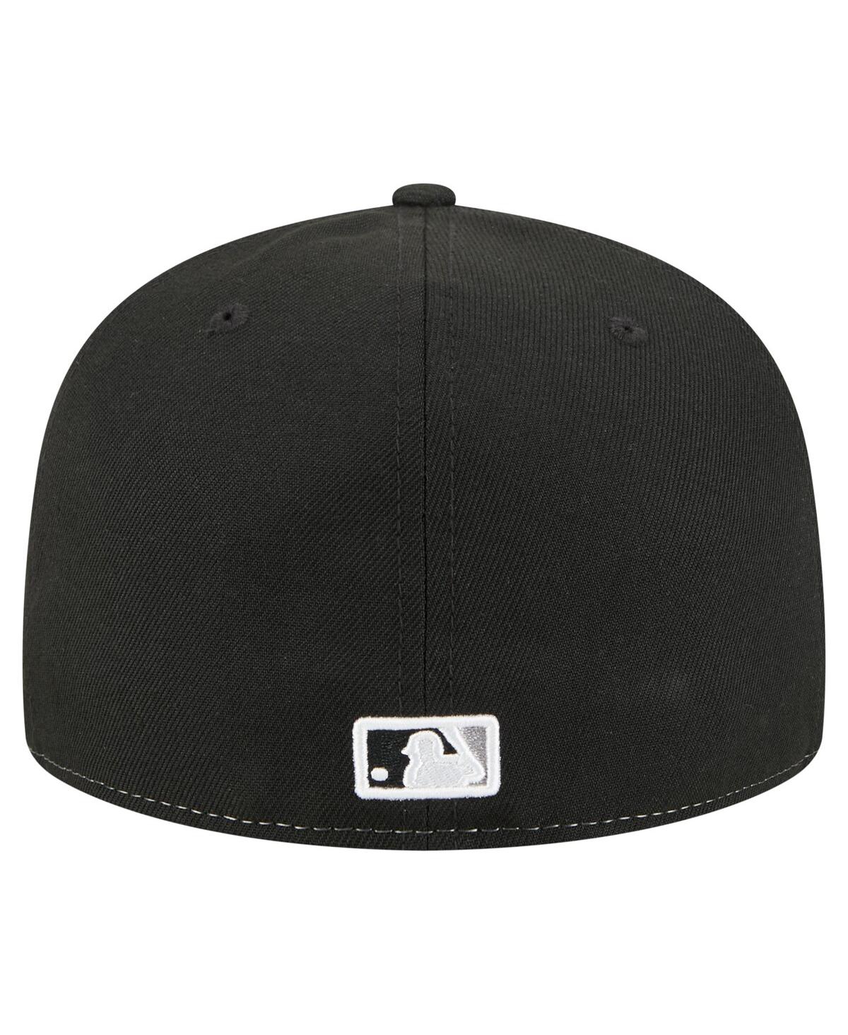 New Era Men's White/black Chicago White Sox Repeat 59fifty Fitted Hat In Multi