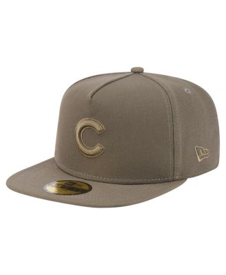 New Era - Men's Olive Chicago Cubs Color Pack A-Frame 59FIFTY Fitted Hat