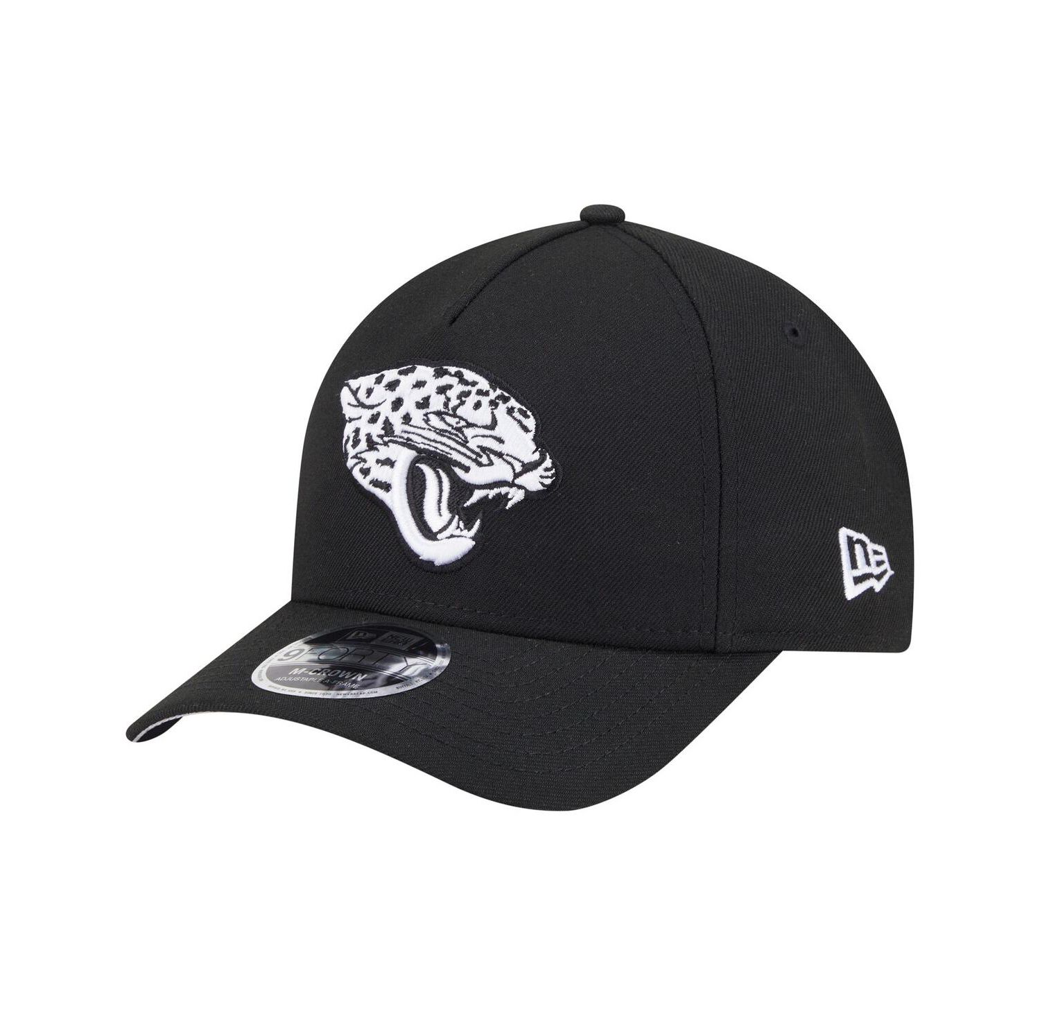 Men's Black Jacksonville Jaguars Team Collection 9FORTY M-Crown A-Frame Adjustable Hat