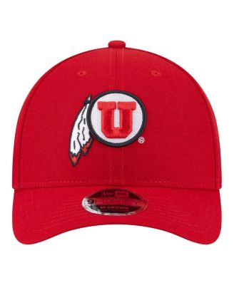 Men's Red Utah Utes Team Collective 9FORTY M-Crown Adjustable Hat