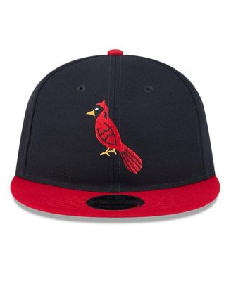 Men's Navy/Red St. Louis Cardinals Baseball Hall of Fame Retro Crown 9FIFTY Adjustable Hat
