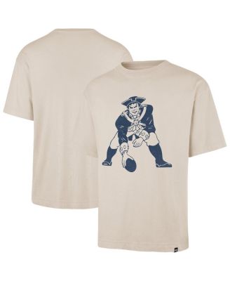 '47 Brand - Men's Tan New England Patriots Bouldering Imprint Ravine Foundation Throwback T-Shirt
