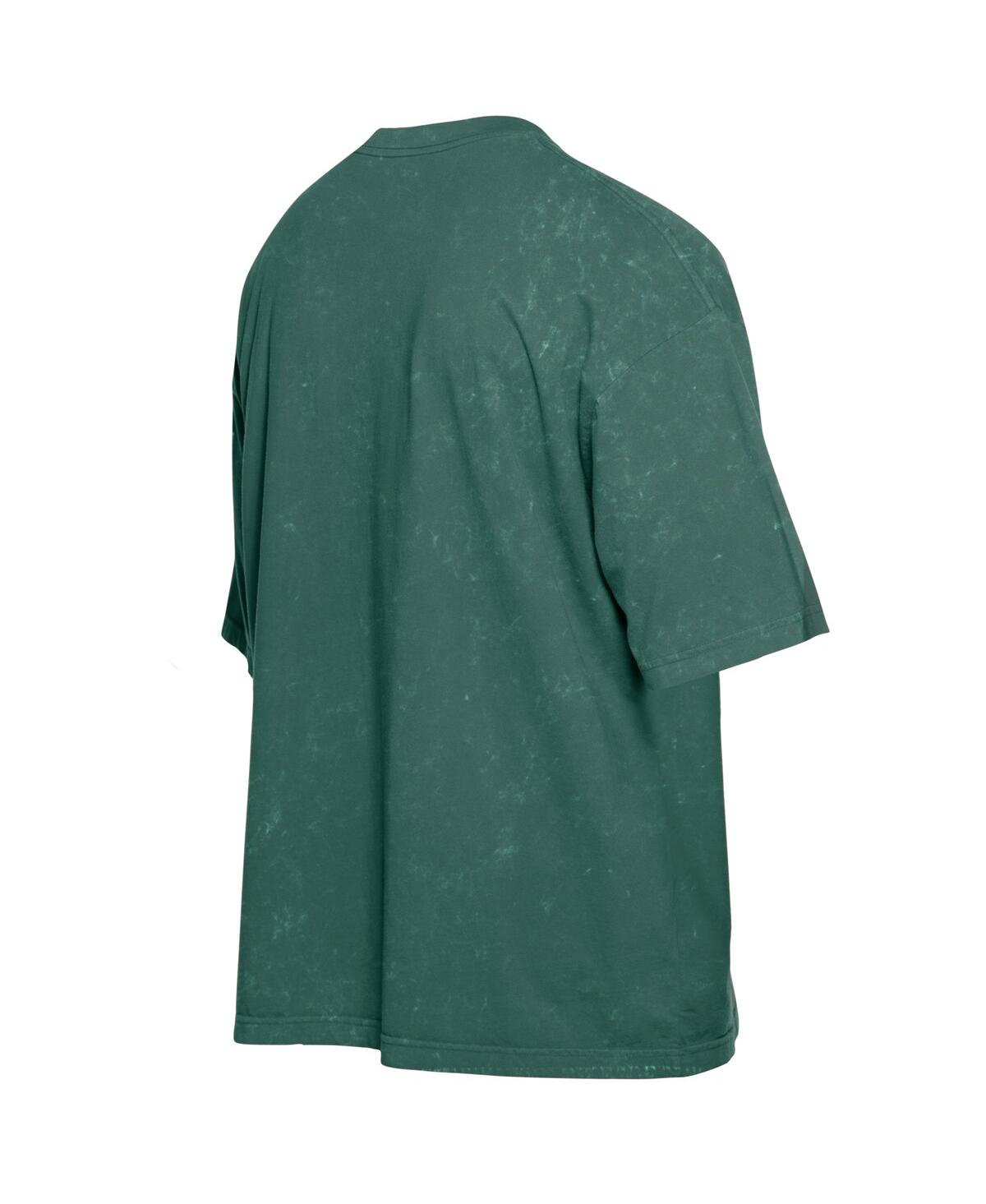 New Era Men's Green Boston Red Sox 2025 City Connect Enzyme Wash Oversized T-shirt In Green