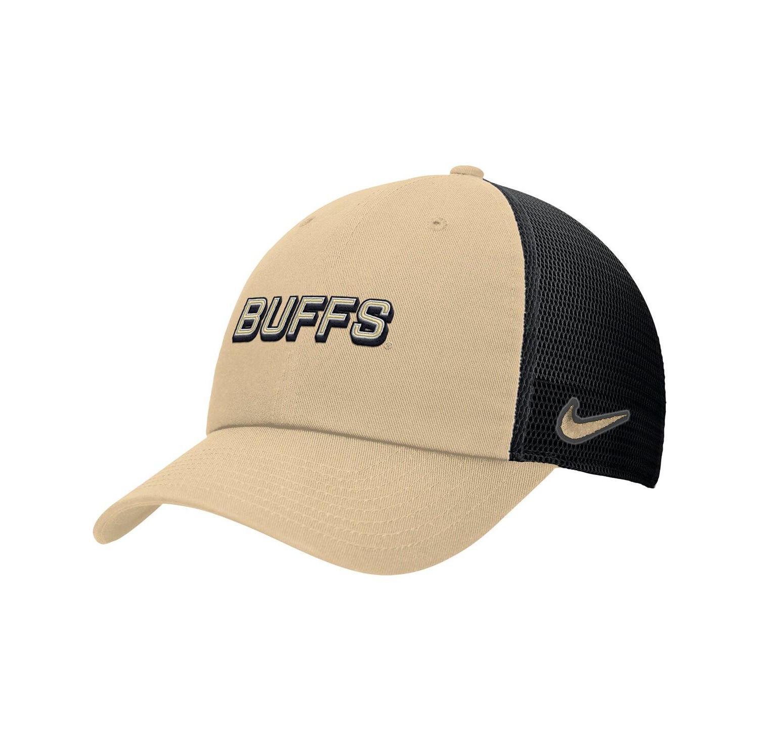 Men's Gold Colorado Buffaloes On-Field Club Adjustable Trucker Hat