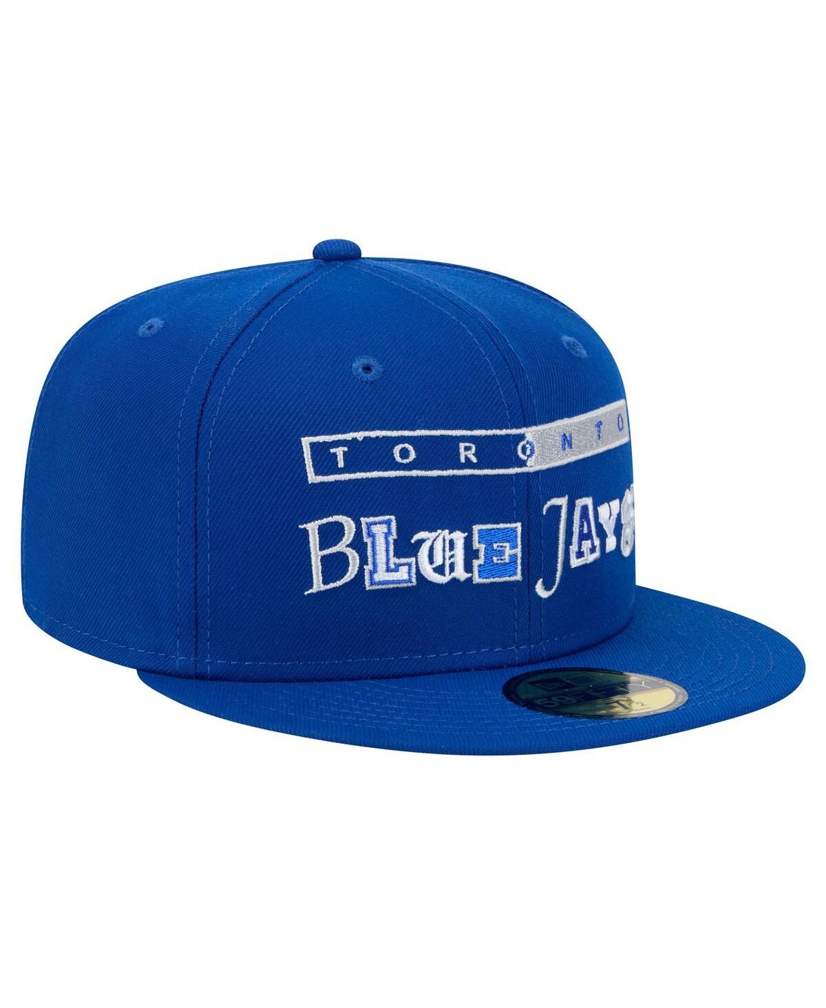 New Era Men's Royal Toronto Blue Jays Ransom 59fifty Fitted Hat In Blue