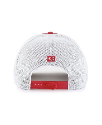 Men's Red Cincinnati Reds Brrr Downburst Mesh Hitch Adjustable Hat