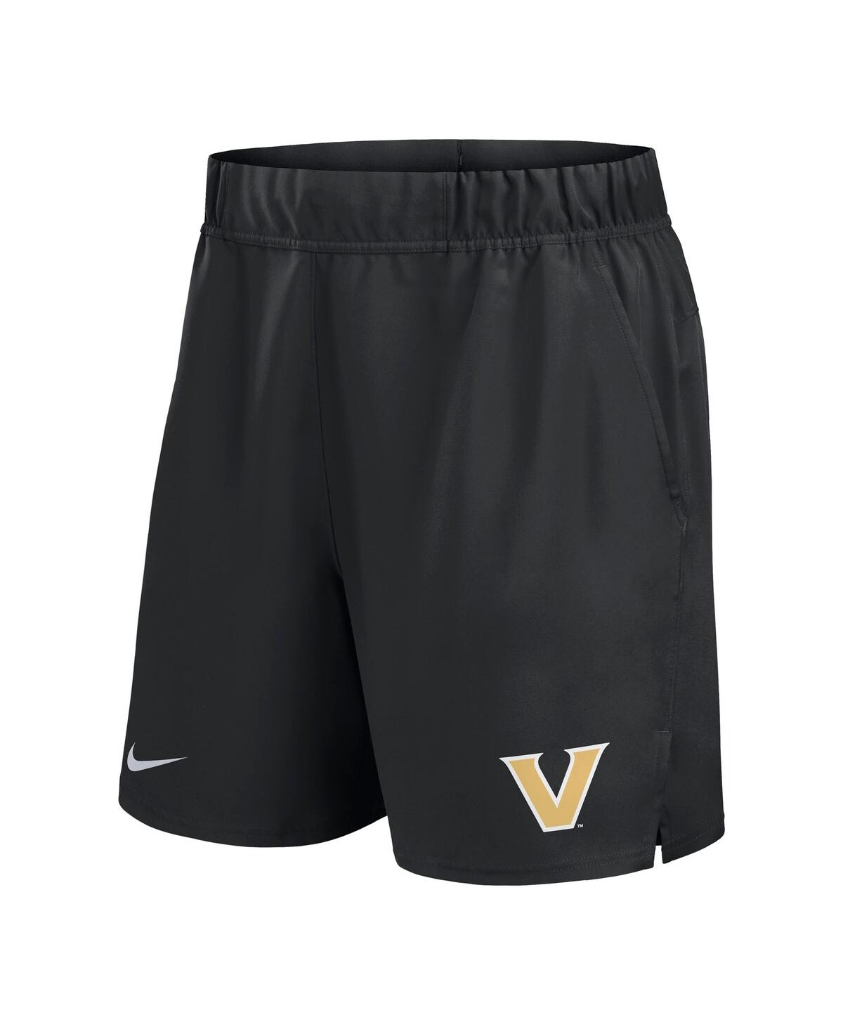 Nike Men's Black Purdue Boilermakers Performance Victory Shorts In Black