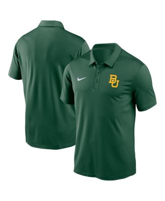 Nike - Men's Green Baylor Bears Victory Solid Performance Polo Shirt