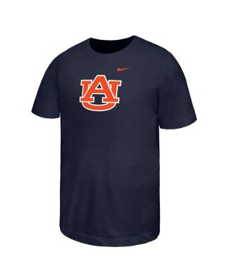 Nike - Big Boys and Girls Navy Auburn Tigers Core T-Shirt