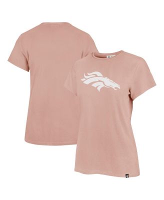 '47 Brand - Women's Light Pink Denver Broncos Premier Frankie T-Shirt