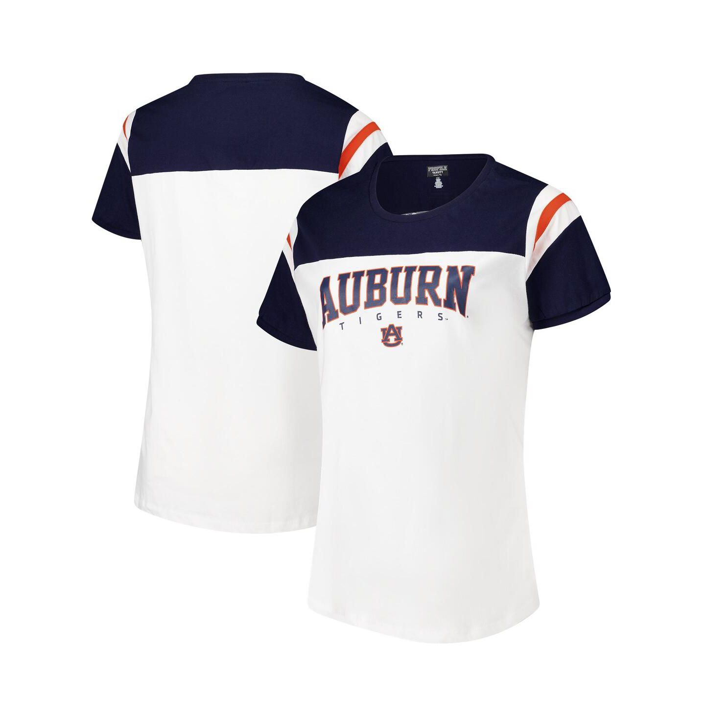 Женская футболка Fanatics White Auburn Tigers Plus Size Winning Gear — фото 1